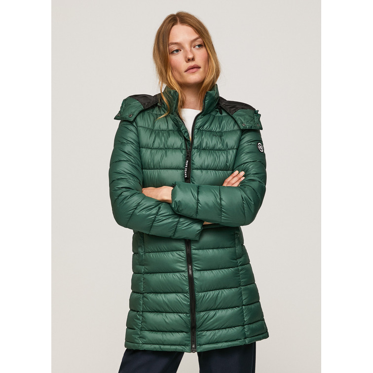 ABRIGO LARGO ACOLCHADO MUJER PEPE JEANS AGNES