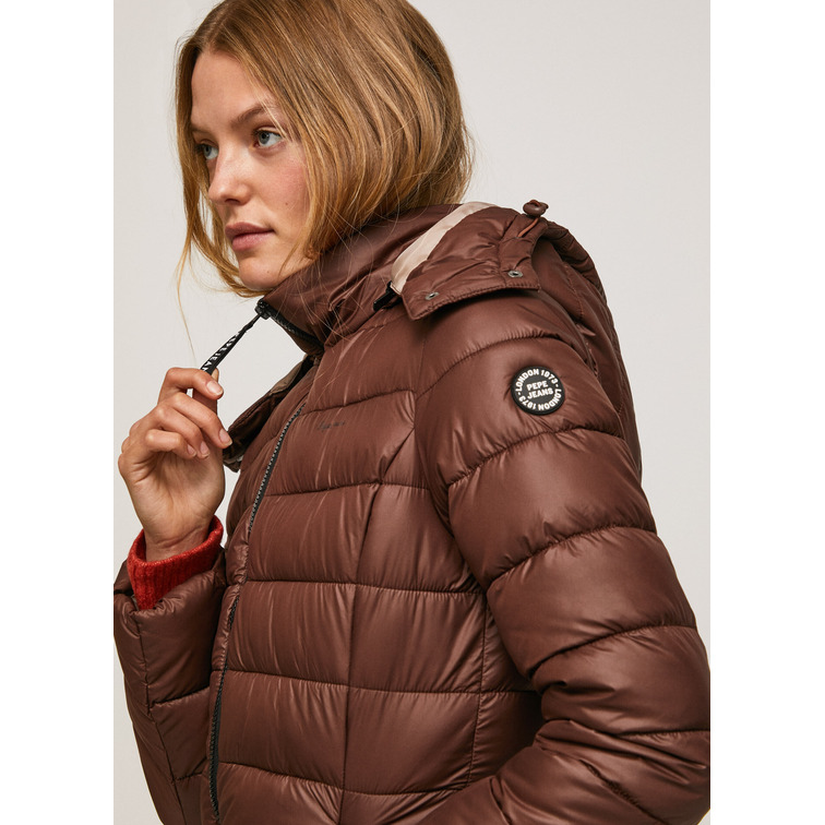 ABRIGO LARGO ACOLCHADO MUJER PEPE JEANS AGNES