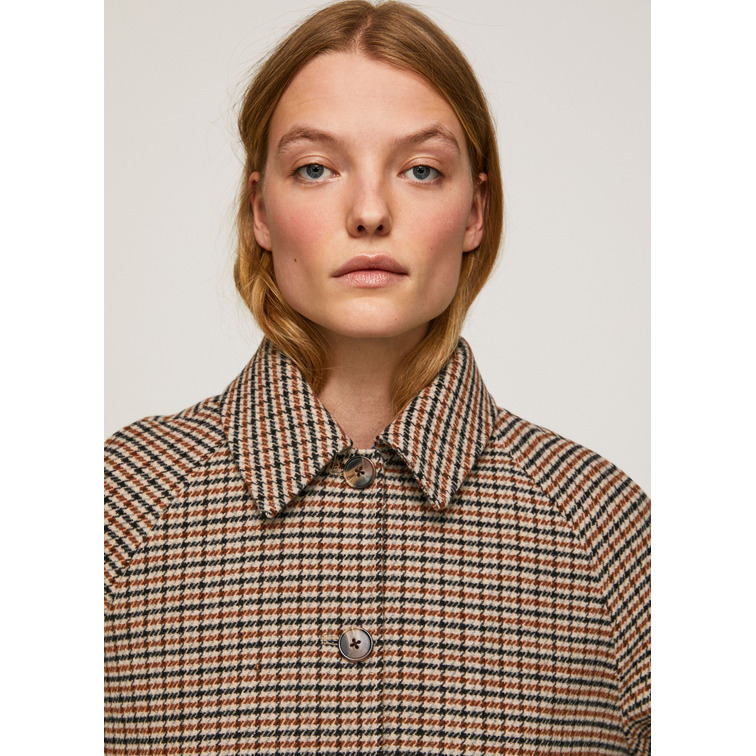 ABRIGO MIDI CON CINTURÓN MUJER PEPE JEANS AMANDA