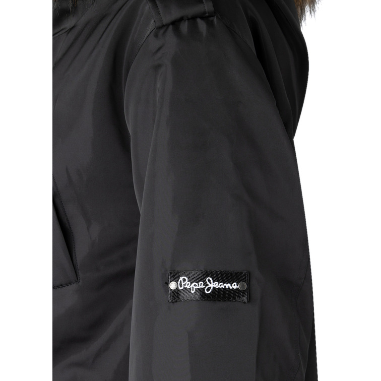 ABRIGO LARGO CON CAPUCHA CON PELO MUJER PEPE JEANS ANDREAH