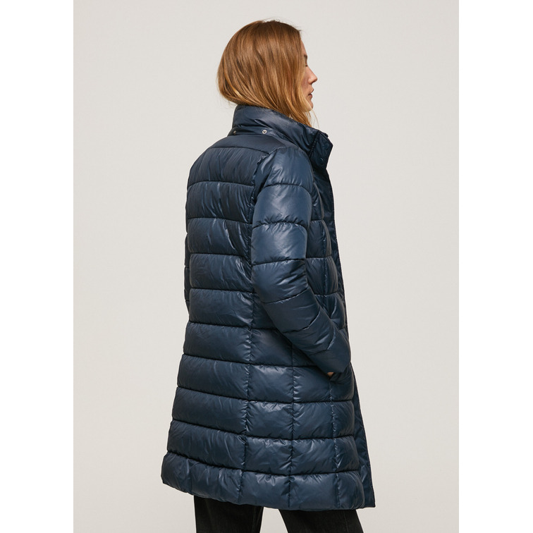 ABRIGO ACOLCHADO CON CAPUCHA DESMONTABLE MUJER PEPE JEANS ANJA