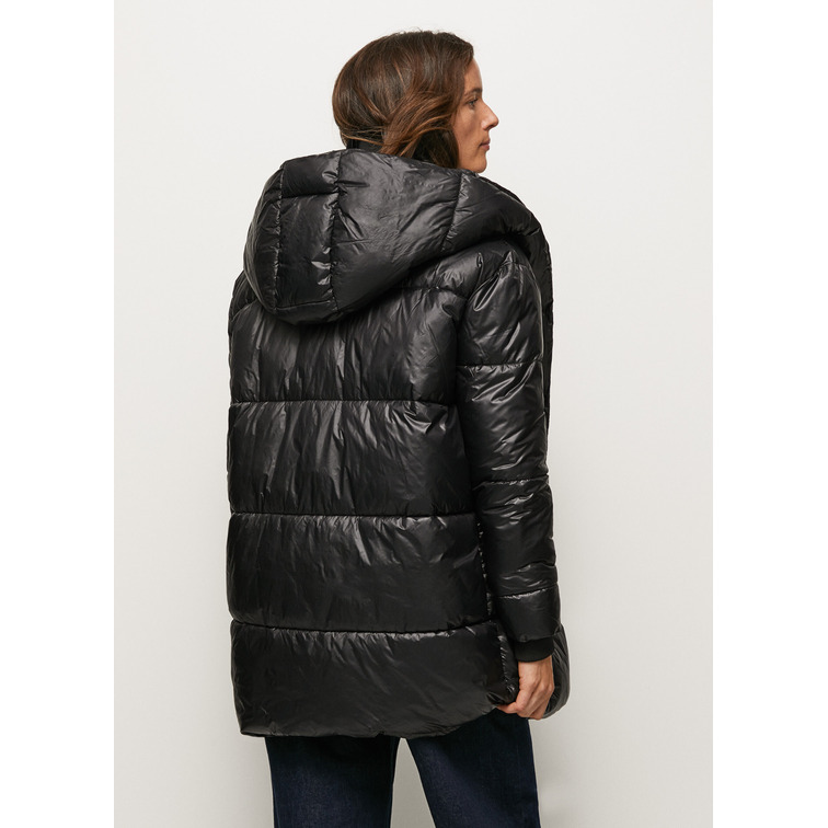 ABRIGO ACOLCHADO CON CAPUCHA MUJER PEPE JEANS APPLE