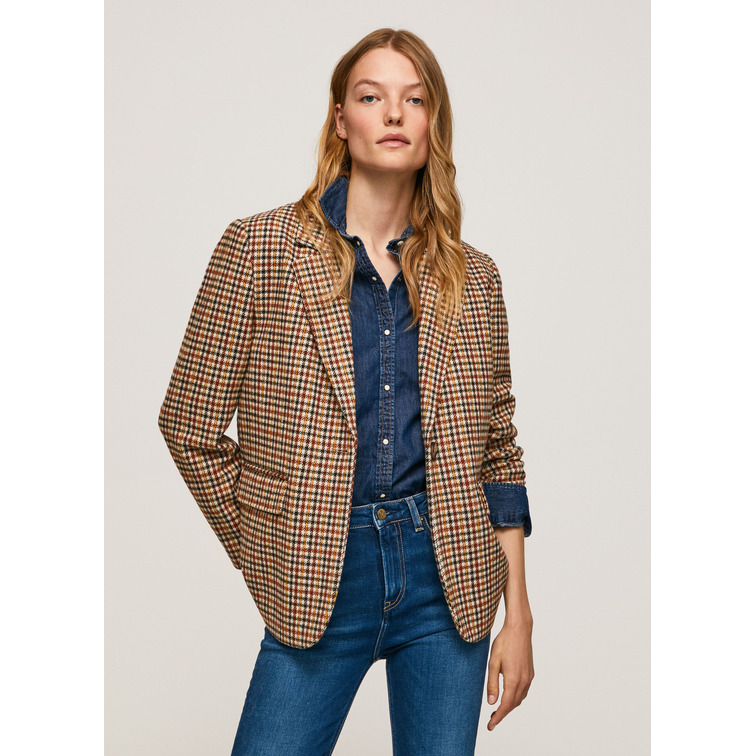 Pantalones pata de gallo mujer best sale