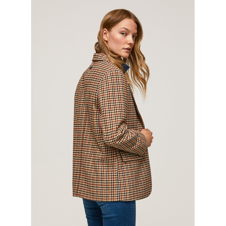 BLAZER PATA DE GALLO MUJER PEPE JEANS VALERY