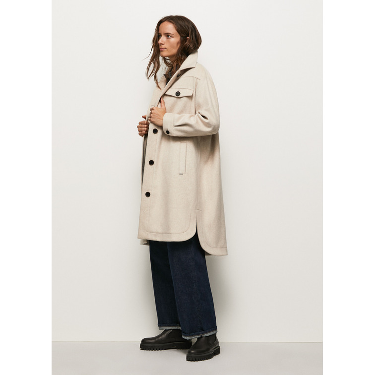 SOBRECAMISA LARGA DE SARGA MUJER PEPE JEANS VERUKA