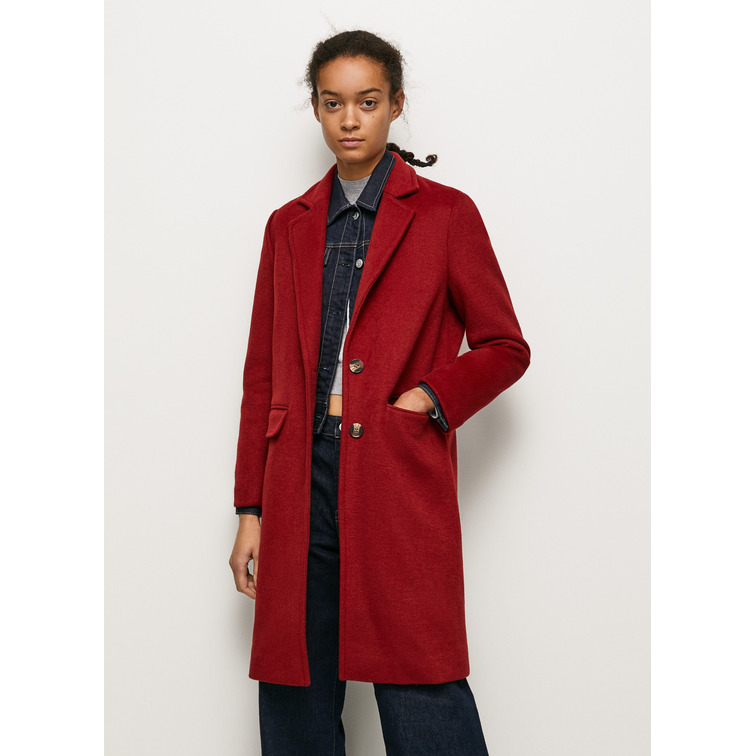ABRIGO FORMAL EN MEZCLA DE LANA MUJER PEPE JEANS VICTORIA