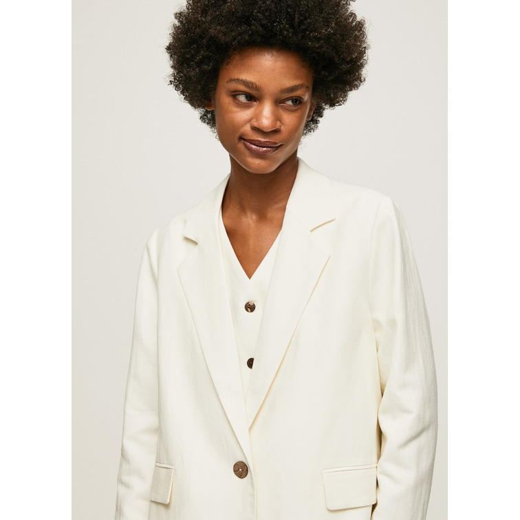BLAZER LINO ESCOTE CRUZADO MUJER PEPE JEANS SHANNY