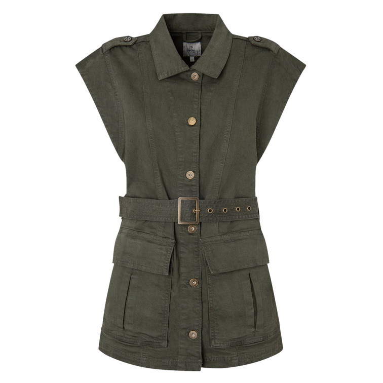 CHALECO CON CINTURÓN MUJER PEPE JEANS JOLINA