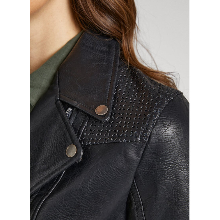 CAZADORA BIKER MUJER PEPE JEANS MASIE
