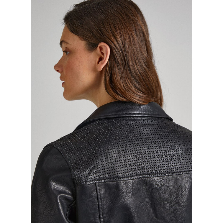 CAZADORA BIKER MUJER PEPE JEANS MASIE