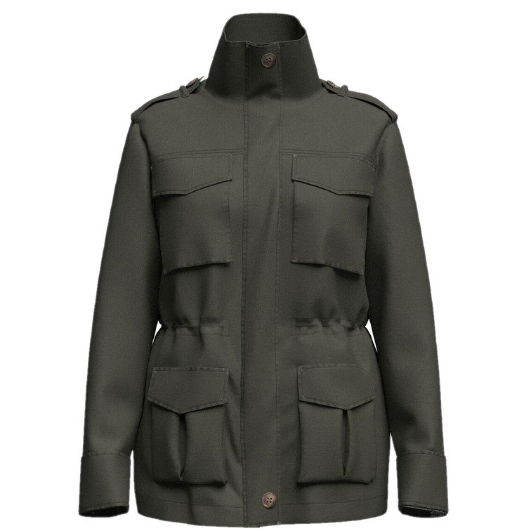 PARKA ALGODÓN CUELLO ALTO MUJER PEPE JEANS MERRY
