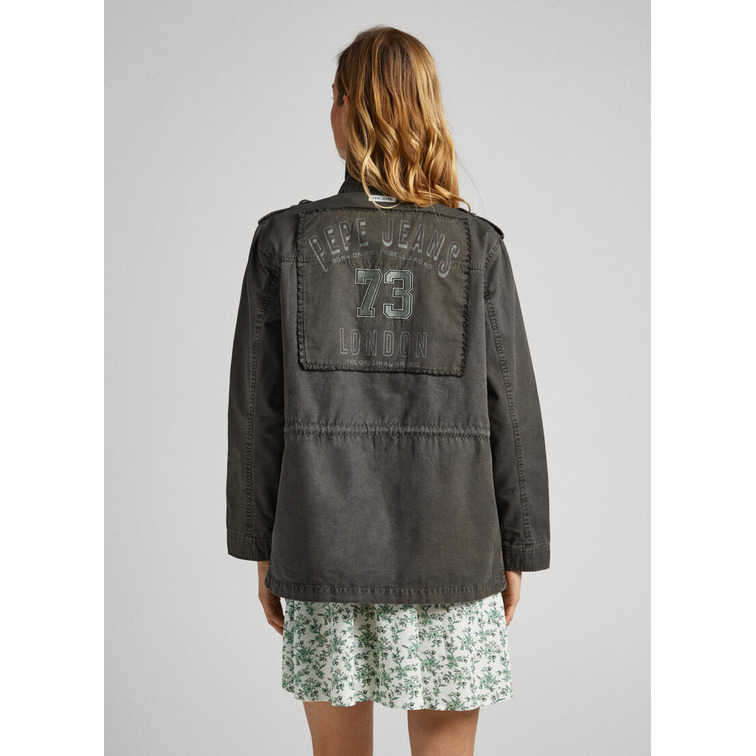 PARKA ALGODÓN CUELLO ALTO MUJER PEPE JEANS MERRY