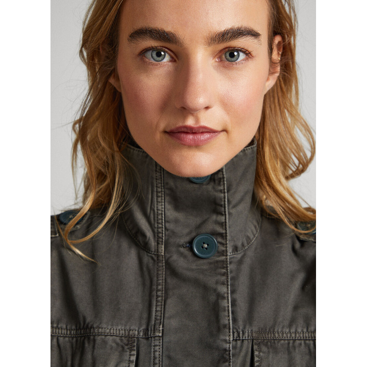 PARKA ALGODÓN CUELLO ALTO MUJER PEPE JEANS MERRY