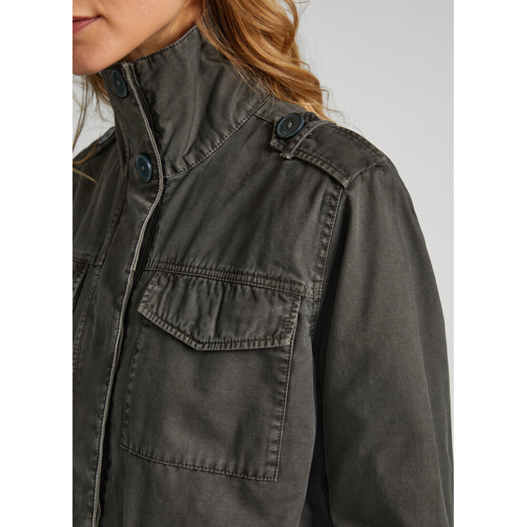PARKA ALGODÓN CUELLO ALTO MUJER PEPE JEANS MERRY