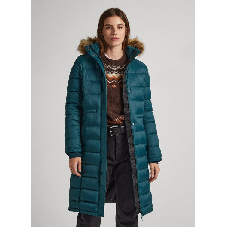 PLUMÍFERO LARGO ACOLCHADO MUJER PEPE JEANS MAY LONG