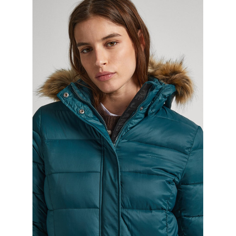 PLUMÍFERO LARGO ACOLCHADO MUJER PEPE JEANS MAY LONG