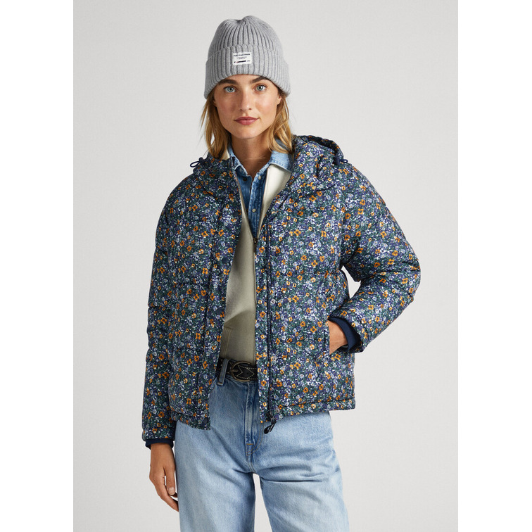 PLUMÍFERO ESTAMPADO FLORAL MUJER PEPE JEANS MORGAN