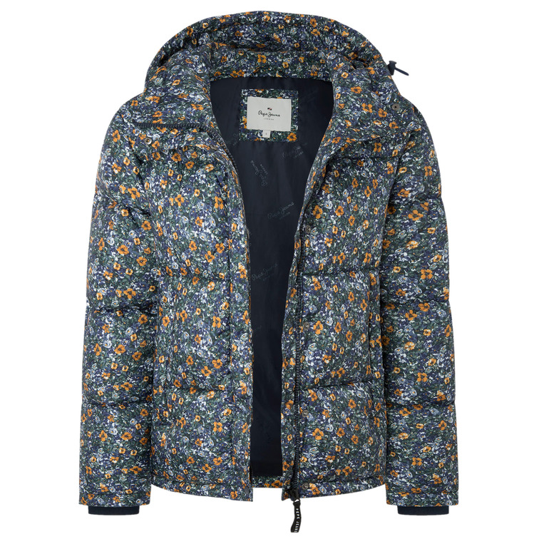 PLUMÍFERO ESTAMPADO FLORAL MUJER PEPE JEANS MORGAN