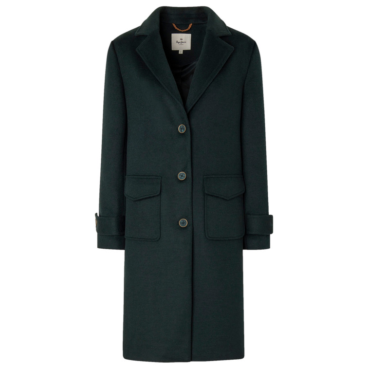 ABRIGO LARGO DE LANA MUJER PEPE JEANS NICA