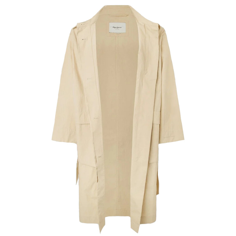 GABARDINA LARGA EN ALGODÓN MUJER PEPE JEANS