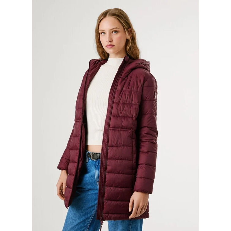 PLUMÍFERO LARGO MUJER PEPE JEANS IMPERMEABLE