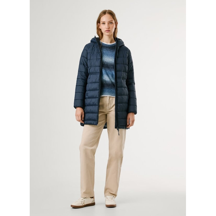 PLUMÍFERO LARGO MUJER PEPE JEANS IMPERMEABLE