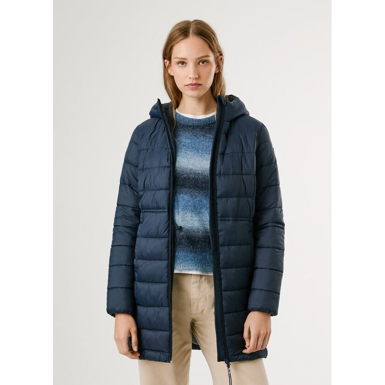 PLUMÍFERO LARGO MUJER PEPE JEANS IMPERMEABLE