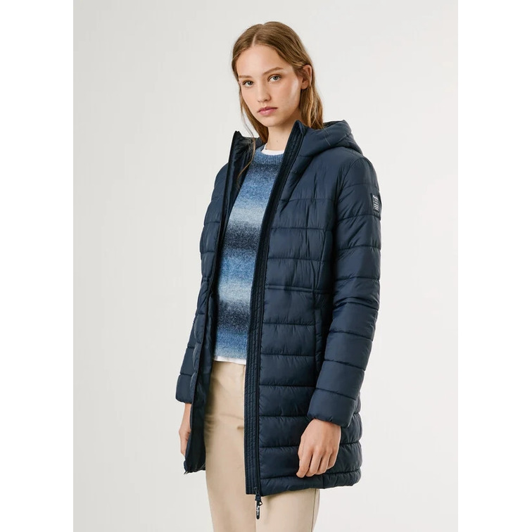 PLUMÍFERO LARGO MUJER PEPE JEANS IMPERMEABLE
