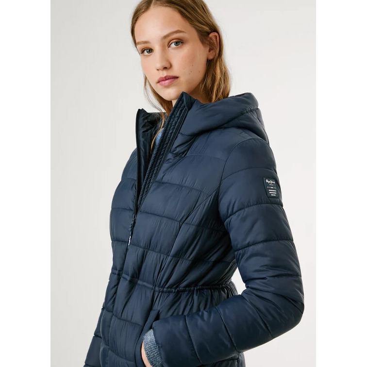 PLUMÍFERO LARGO MUJER PEPE JEANS IMPERMEABLE
