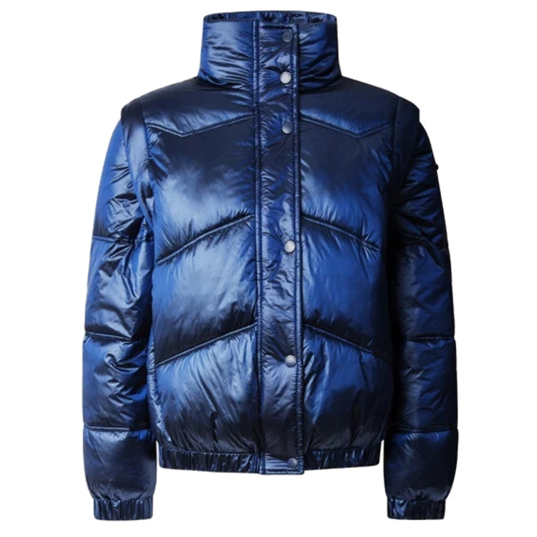 PLUMÍFERO METALIZADO MUJER PEPE JEANS MANGAS DESMONTABLES