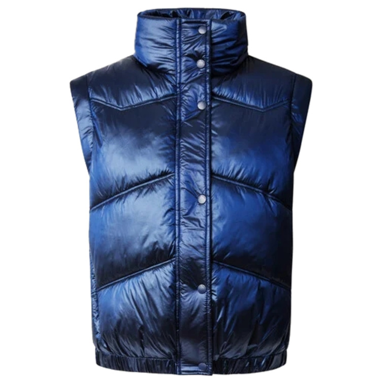 PLUMÍFERO METALIZADO MUJER PEPE JEANS MANGAS DESMONTABLES