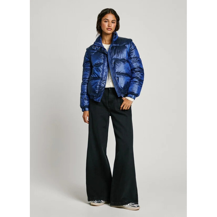 PLUMÍFERO METALIZADO MUJER PEPE JEANS MANGAS DESMONTABLES