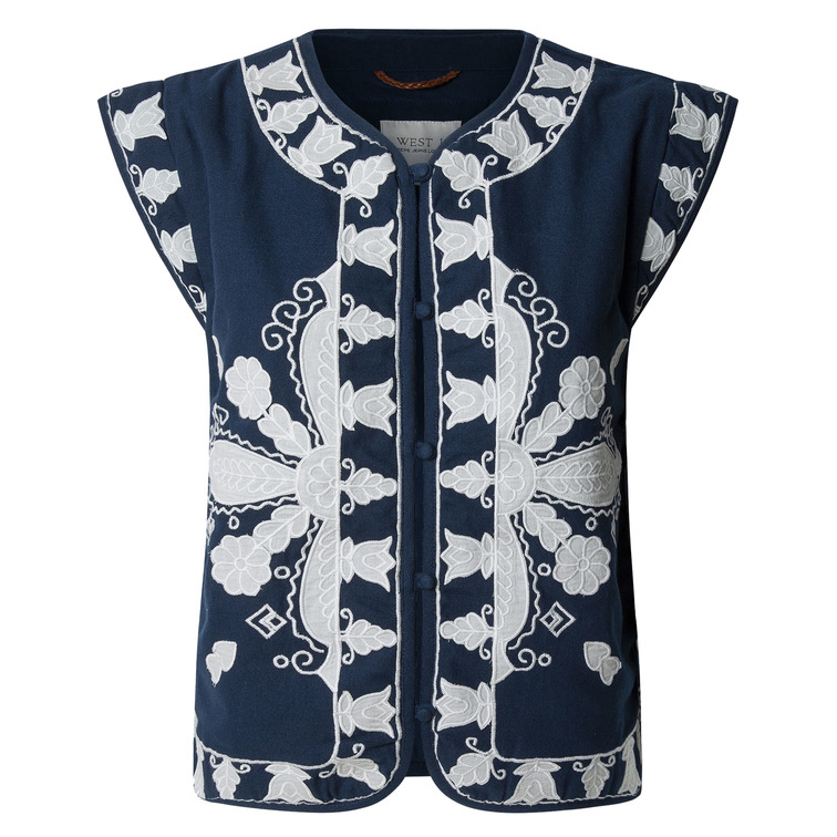 CHALECO MUJER PEPE JEANS MOTIVO ETNICO