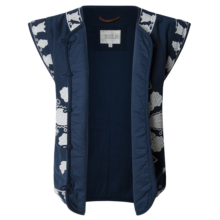 CHALECO MUJER PEPE JEANS MOTIVO ETNICO