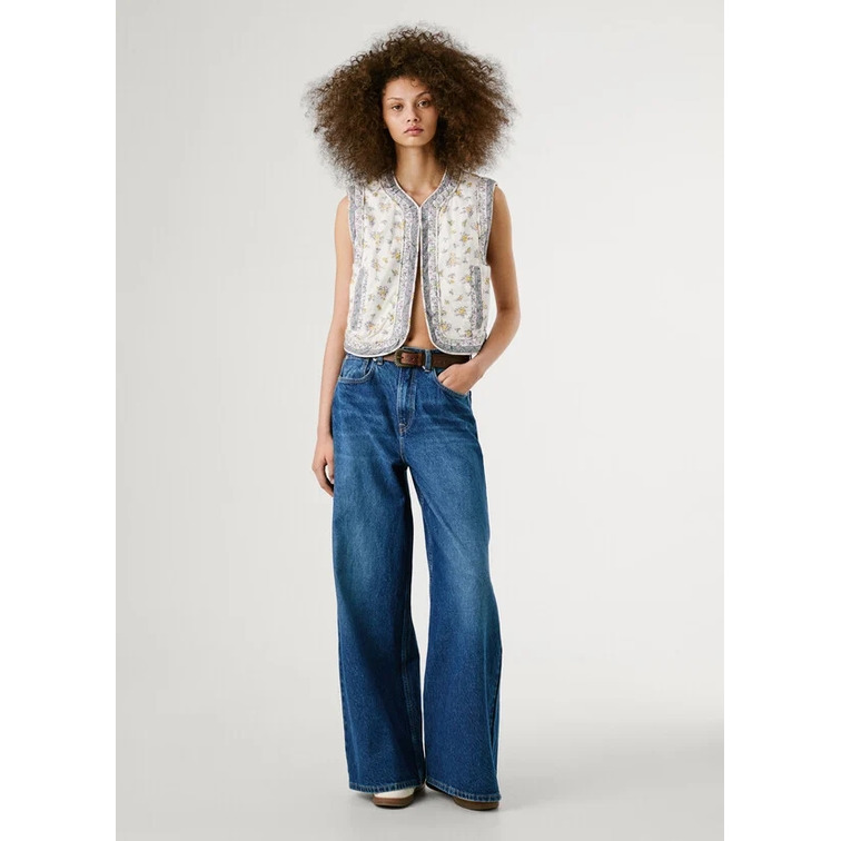 CHALECO REVERSIBLE MUJER PEPE JEANS ESTAMPADO