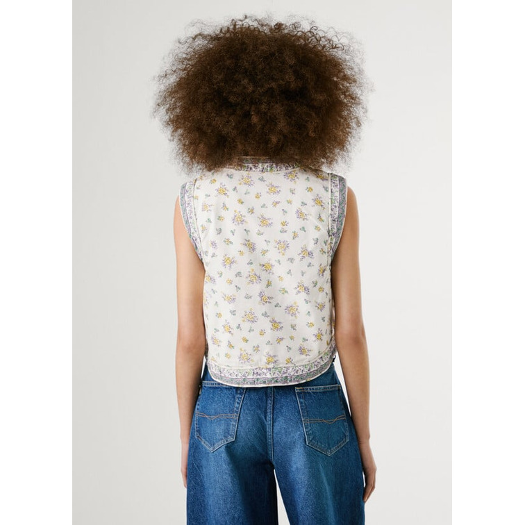 CHALECO REVERSIBLE MUJER PEPE JEANS ESTAMPADO
