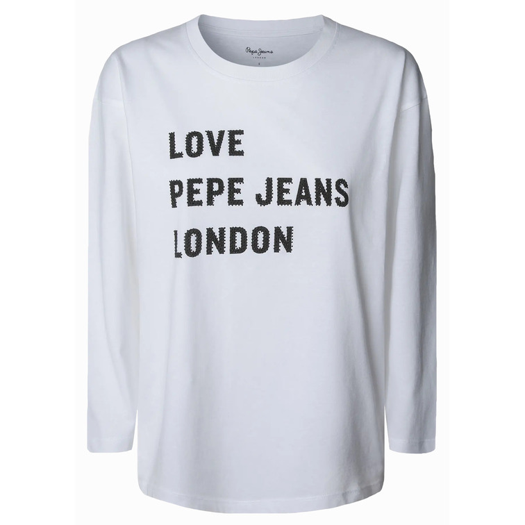 CAMISETA MUJER  PEPE JEANS BLANCHE