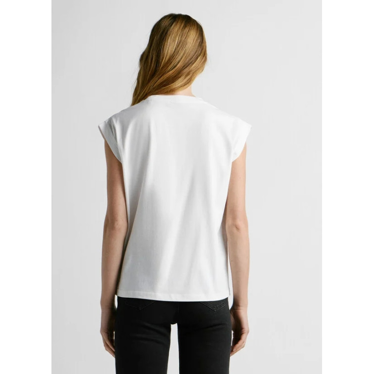 CAMISETA MUJER PEPE JEANS GRÁFICO ESTAMPADO