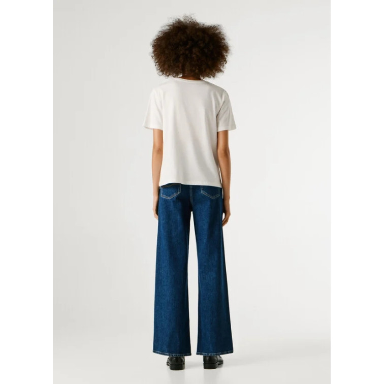 CAMISETA MUJER PEPE JEANS GRÁFICO ESTAMPADO