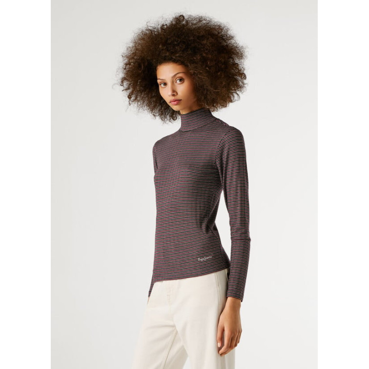 CAMISETA CANALÉ MUJER PEPE JEANS A RAYAS