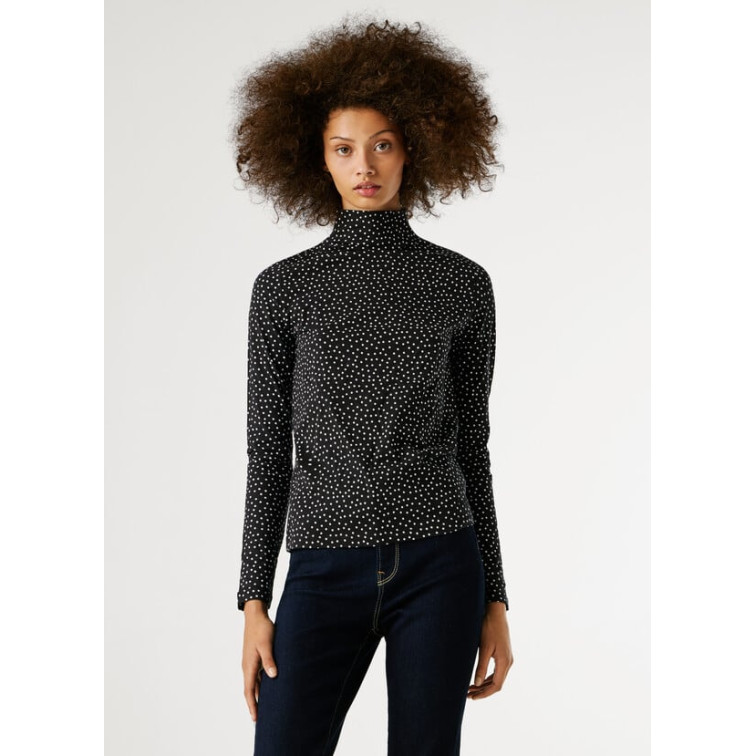 CAMISETA MUJER PEPE JEANS ESTAMPADO LUNARES