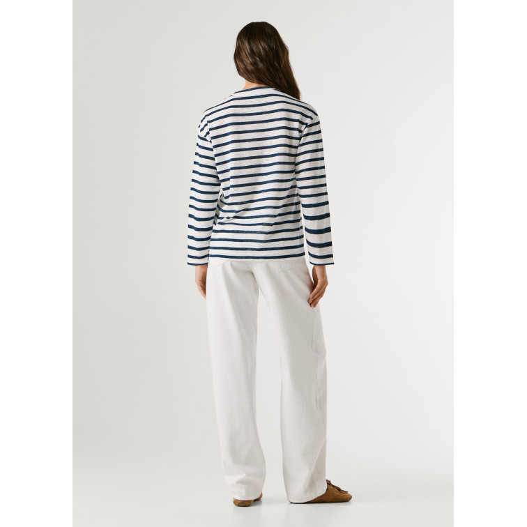 CAMISETA MUJER  PEPE JEANS MARLEN STRIPED