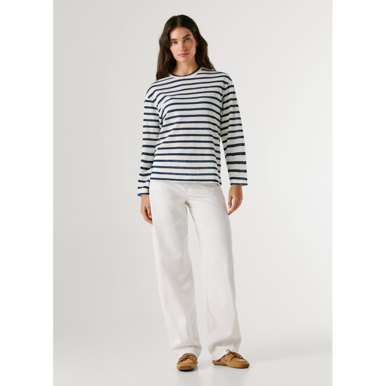 CAMISETA MUJER  PEPE JEANS MARLEN STRIPED