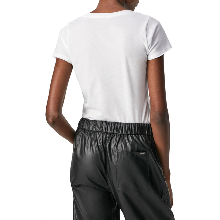 CAMISETA MUJER LOGO DESGASTADO PEPE JEANS DAFNE
