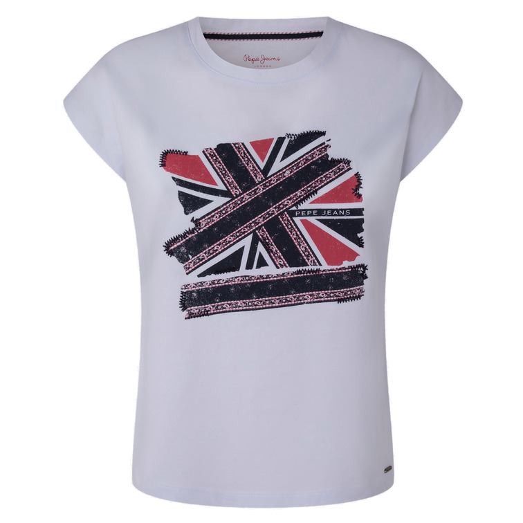 CAMISETA ESTAMPADO UNION JACK MUJER PEPE JEANS NATTY