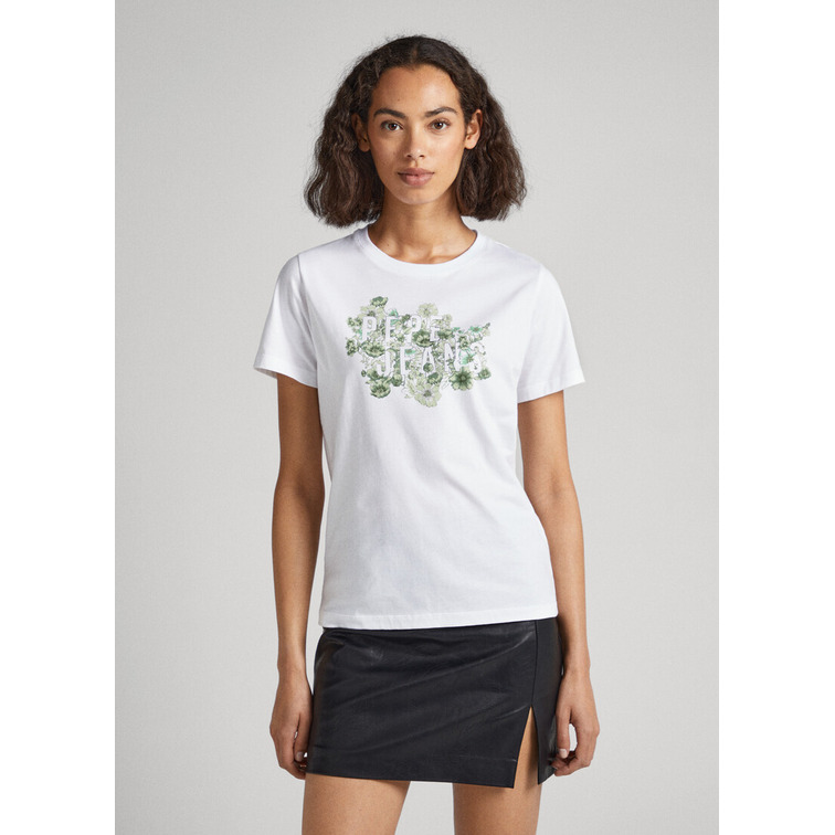 CAMISETA CON ESTAMPADO FLORAL MUJER PEPE JEANS ALICE