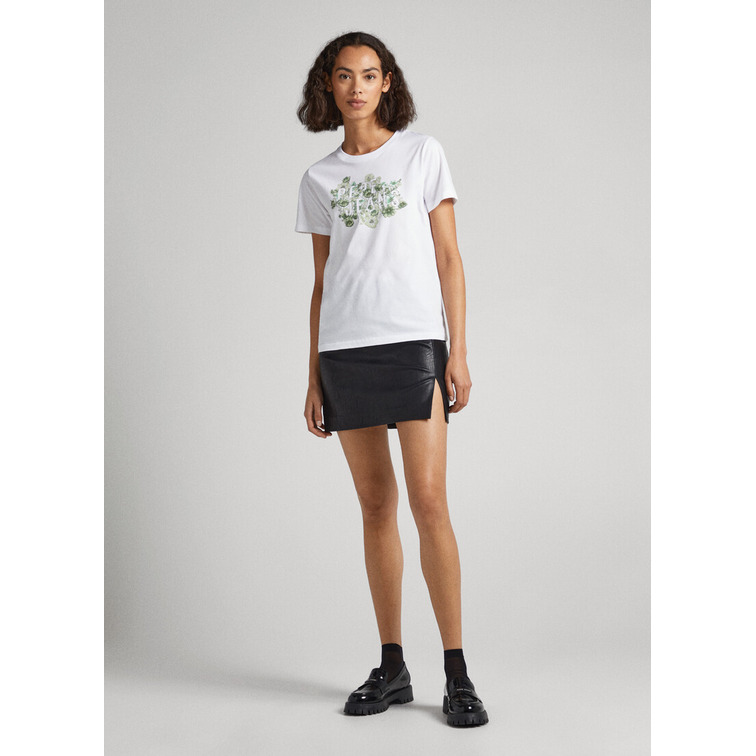 CAMISETA CON ESTAMPADO FLORAL MUJER PEPE JEANS ALICE