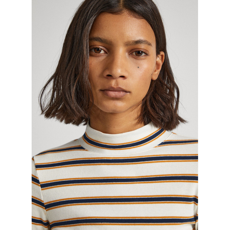 CAMISETA MUJER  PEPE JEANS CHER STRIPES