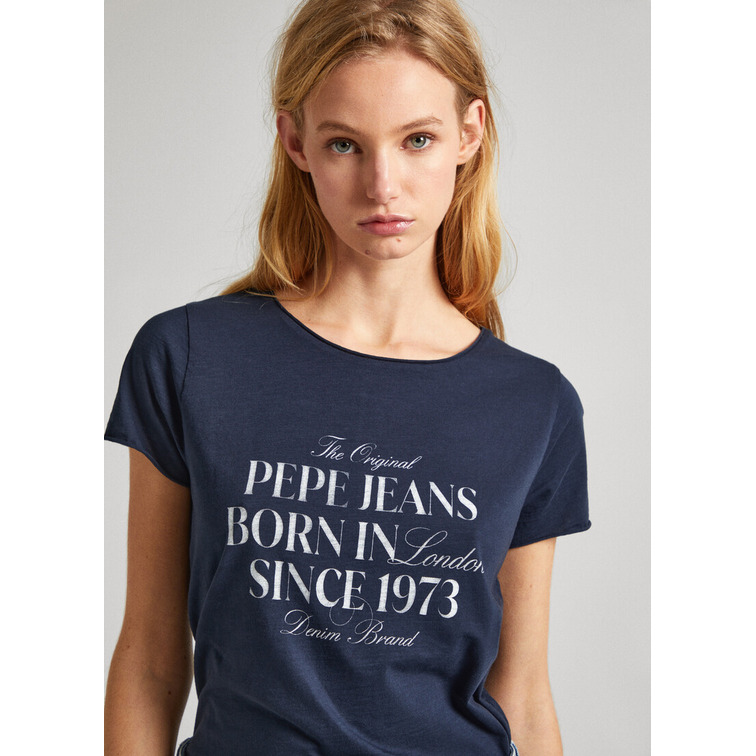 CAMISETA LOGO ESTAMPADO FIT RELAXED MUJER PEPE JEANS