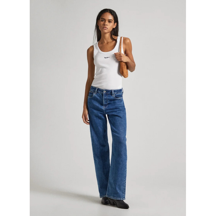 CAMISETA MANGA SISA FIT SLIM MUJER PEPE JEANS